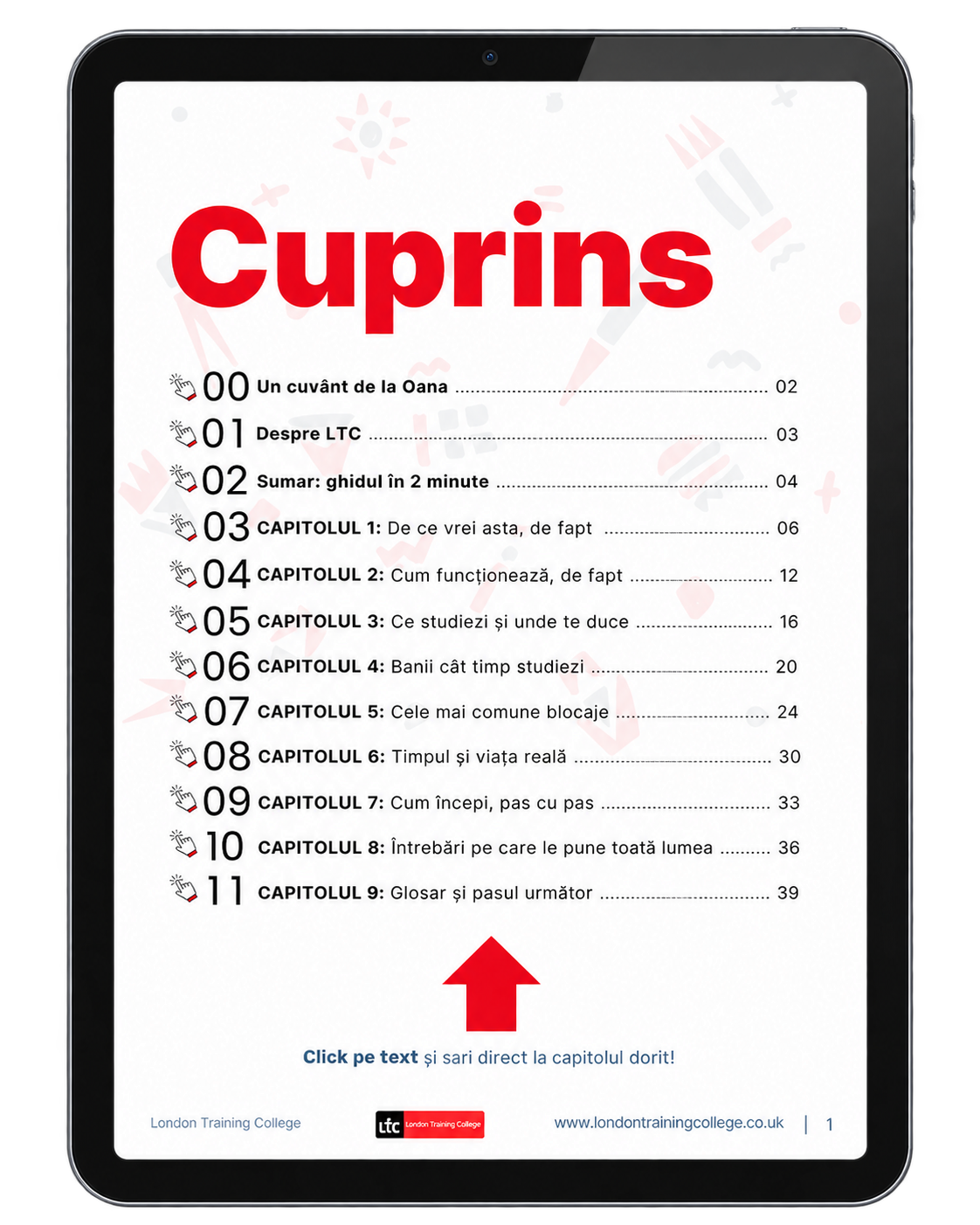Cuprins University After 30